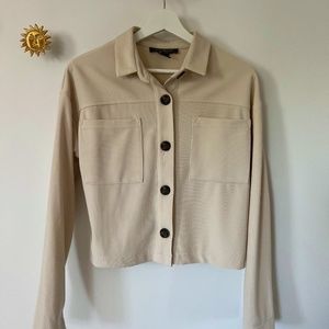Suzy Shier - Ribbed Overshirt